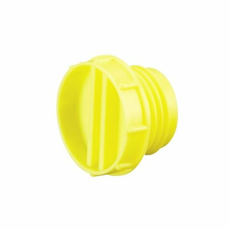 CAPLUGS PLUG NON-SEALING YELLOW PE-LLD, 600PK TB-0500